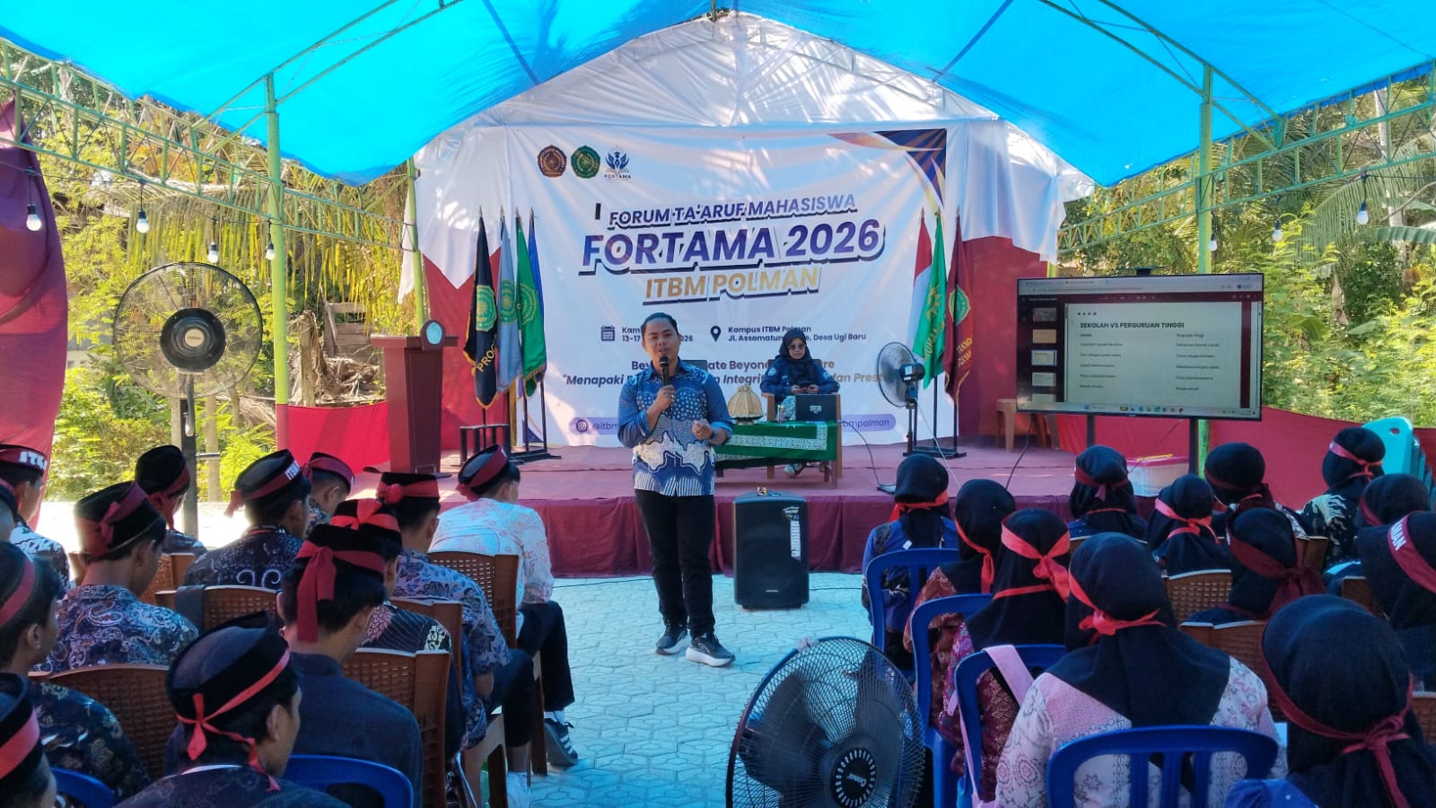 Dari KRS hingga SPARING, Peserta FORTAMA ITBM Polman Dibekali “Peta” Menjalani Dunia Perkuliahan