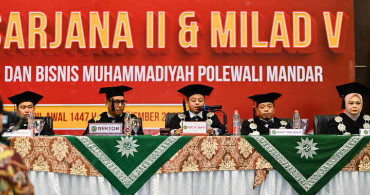 Ketua Senat ITBM Polman H. Muhammad Sain Dorong Penguatan Karier Lulusan dan Citra Kampus Melalui Wisuda ke-2