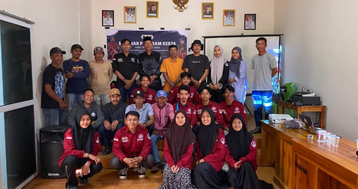 Seminar Program Kerja KKN Tematik ITBM Polman Posko Senja Desa Buku Angkat Tema Digitalisasi Desa dan Pengembangan Pariwisata