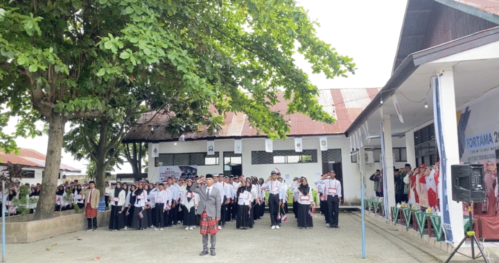 ITBM Polman Gelar Upacara HUT RI ke-80, Dihadiri Seluruh Warga Persyarikatan Muhammadiyah Polewali Mandar