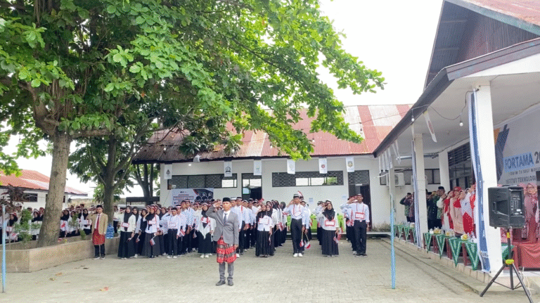 ITBM Polman Gelar Upacara HUT RI ke-80, Dihadiri Seluruh Warga Persyarikatan Muhammadiyah Polewali Mandar